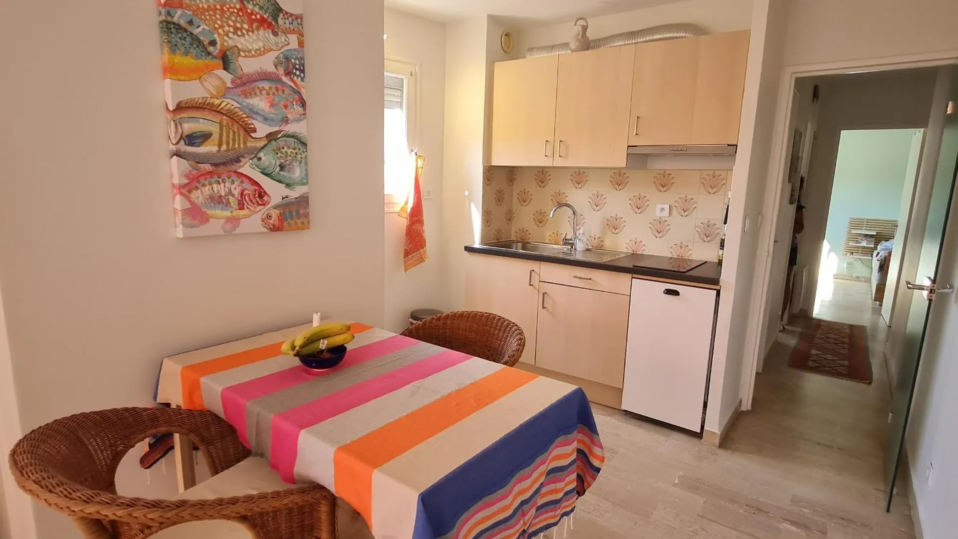 דירה Appartement Climatise 2P Avec Garage, Balcon, Centre-Ville, 50M Plage, Sainte-Maxime - Fr-1-780-36