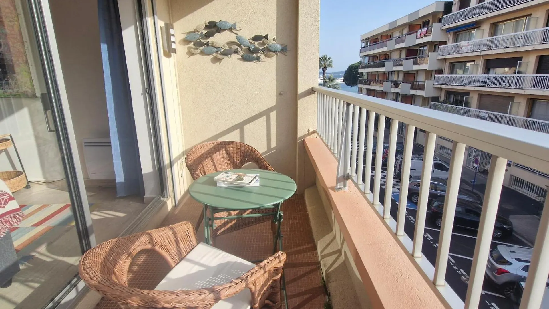Appartement Climatise 2P Avec Garage, Balcon, Centre-Ville, 50M Plage, Sainte-Maxime - Fr-1-780-36