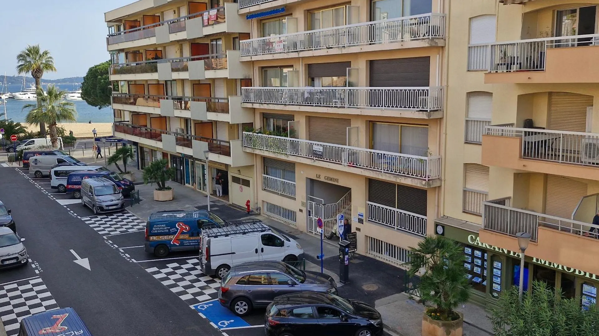 Appartement Climatise 2P Avec Garage, Balcon, Centre-Ville, 50M Plage, Sainte-Maxime - Fr-1-780-36