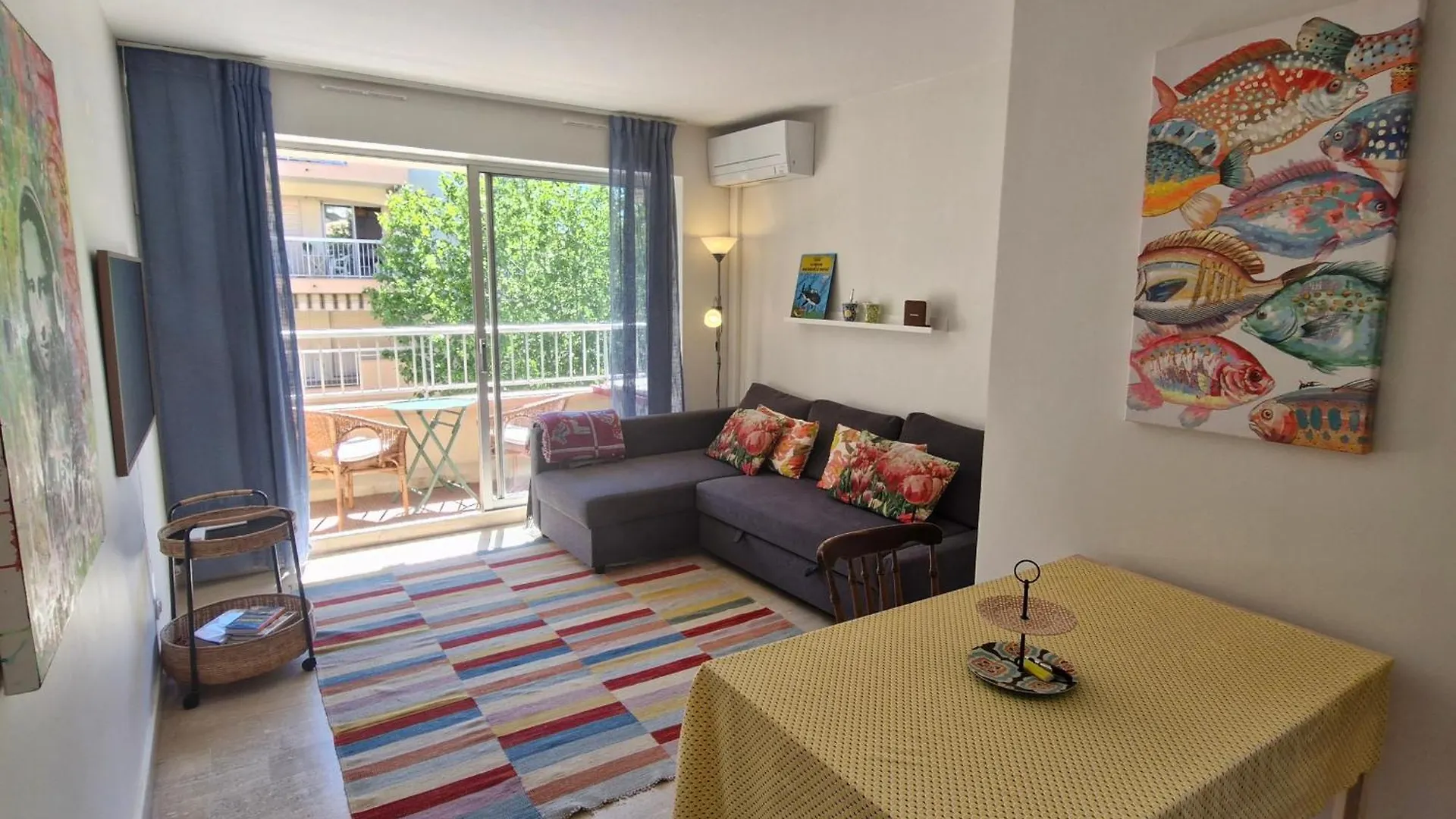 Appartement Climatise 2P Avec Garage, Balcon, Centre-Ville, 50M Plage, Sainte-Maxime - Fr-1-780-36 0*,  Frankreich